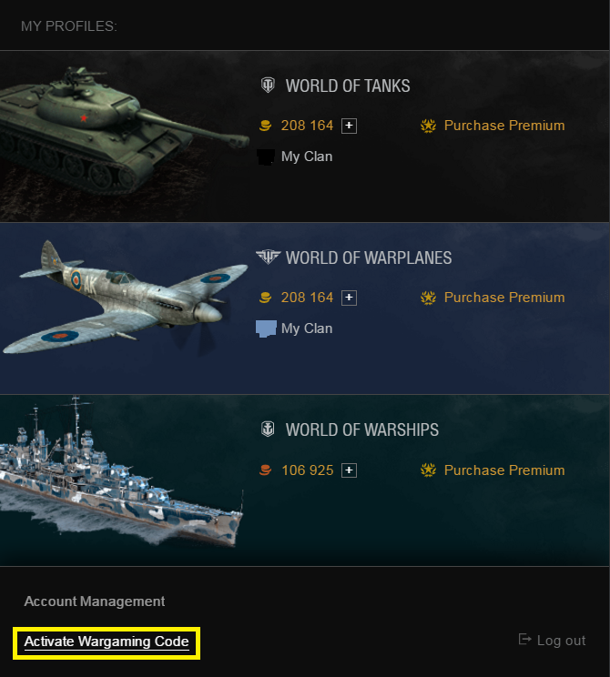 how to redeem code in world of warships