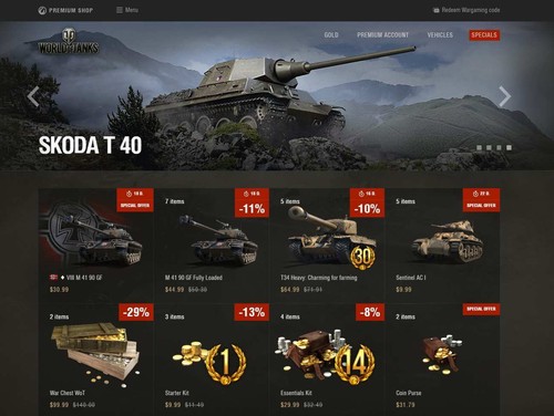 world of tanks xbox premium shop