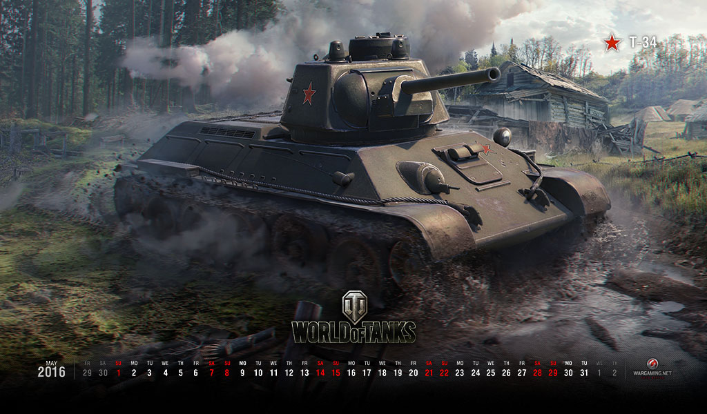 May 16 Wallpaper Calendar Tanks World Of Tanks Media Best Videos And Artwork